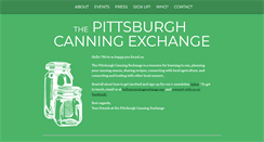 Desktop Screenshot of canningexchange.org